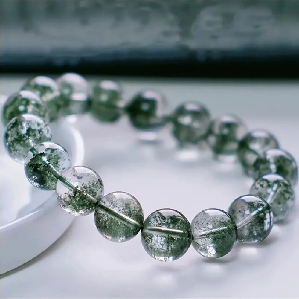 Mossy Green Quartz bracelet